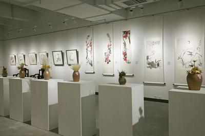 斗南艺术馆迎春花卉主题画展暨开馆藏品展开幕_展览信息_新浪收藏_新浪网