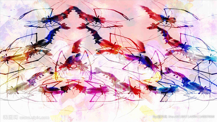 油画虾设计图 艺术与文化的交融